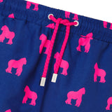 Gorilla Print Swim Shorts - Space to Show