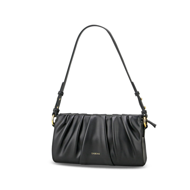 Evelyn Shoulder Bag - Black - Space to Show