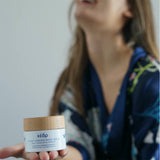 Kear Plant Heroes natural Body Balm to instantly restore moisture and hydrate dry skin.