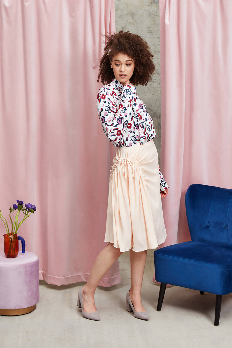 2 in 1 Sadie Skirt Peach - Space to Show