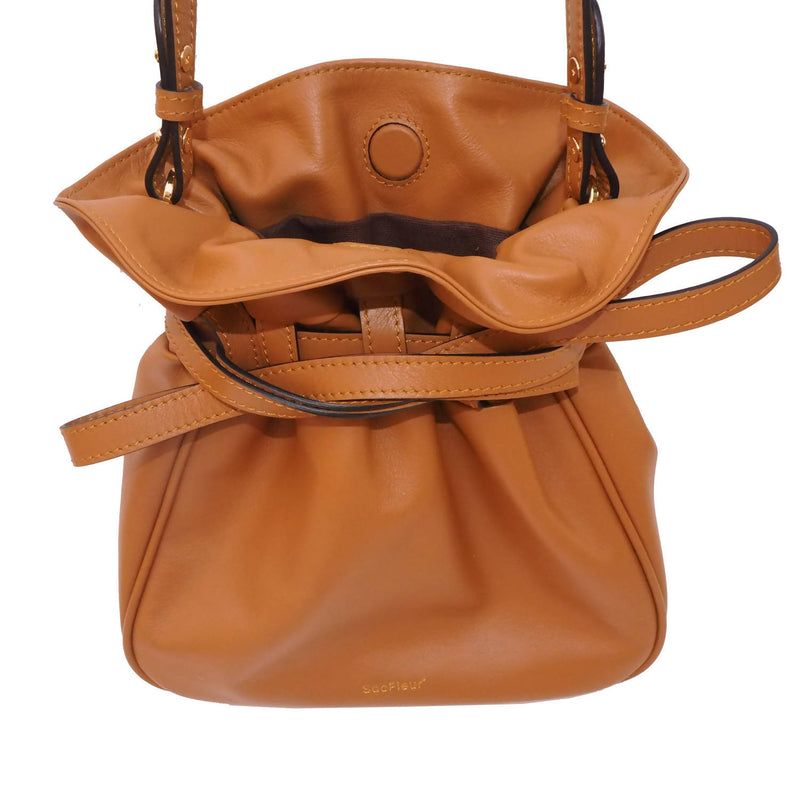 Sacfleur leather bag in tan - Space to Show