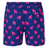 Gorilla Print Swim Shorts - Space to Show