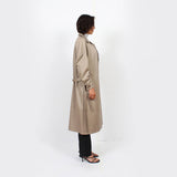 Trench Raglan Jacket : Khaki - Space to Show