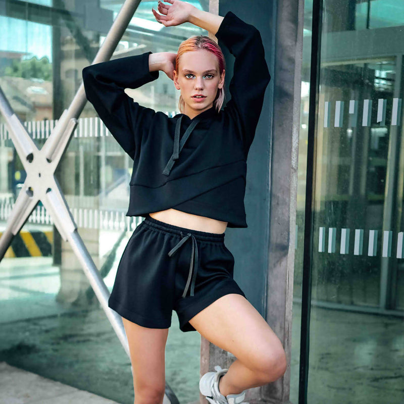 Muse, elegant high-waisted short - Space to Show