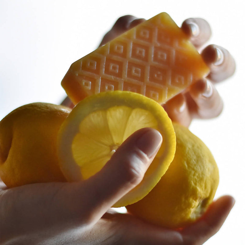 Kear Lemon Yucca Mild Antiseptic natural soap bar — the natural cleansing alternative to sanitising gels