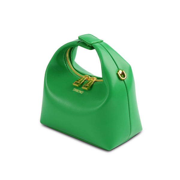 Vienna Top Handle Crossbody Bag - Grass Green - Space to Show