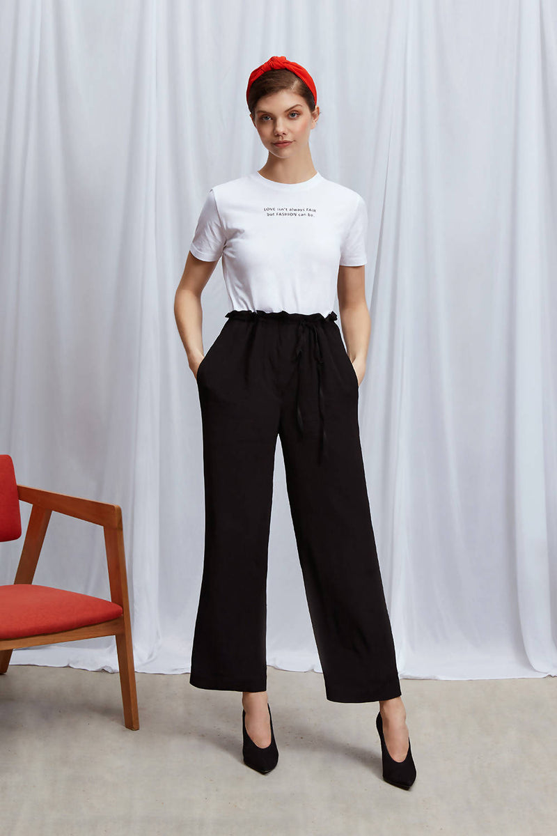 Delia Trousers Black - Space to Show