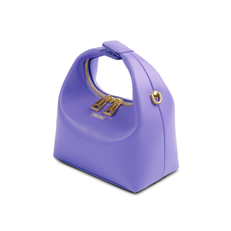 Vienna Top Handle Crossbody Bag - Purple - Space to Show