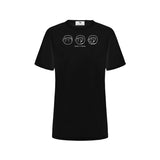 LOVE = LOVE T-shirt Black - Space to Show