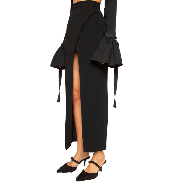 ZANE: High Waist Ankle Length Skirt - Space to Show