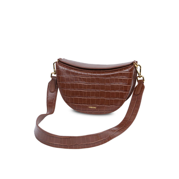 Kace Crossbody Bag - Brown - Space to Show