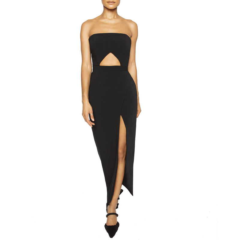IMAN: Strapless Ankle Length Dress - Space to Show IMAN: Strapless Ankle Length Dress - Space to Show