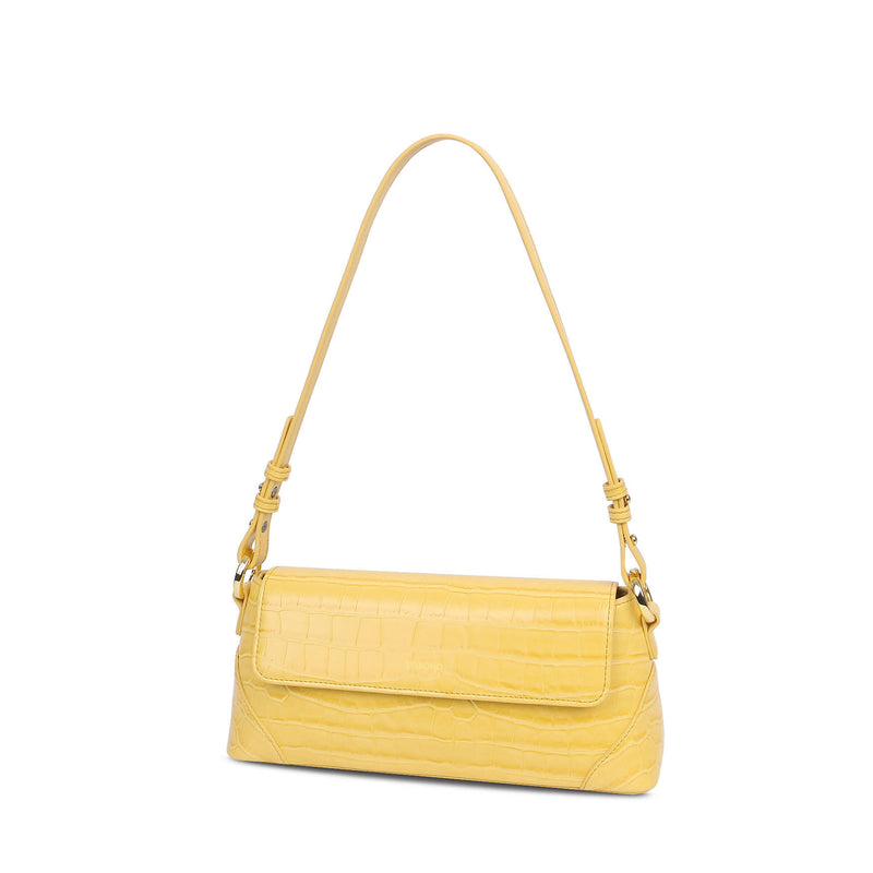 Amelia Shoulder Bag - Yellow - Space to Show