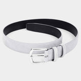 Handmade Leather Belt Grey - Norberto - Space to Show