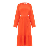 2 in 1 Nora Dress Orange Red - Space to Show