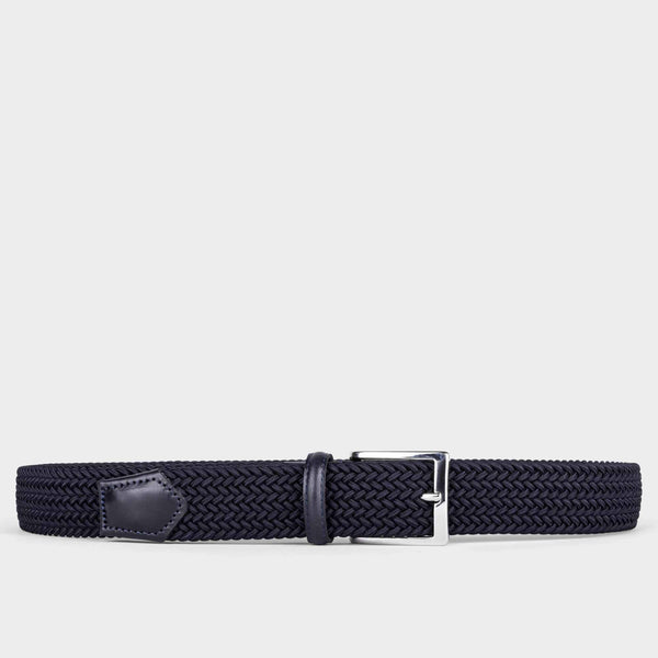 Elastic Viscose Belt Blue - Enrico - Space to Show