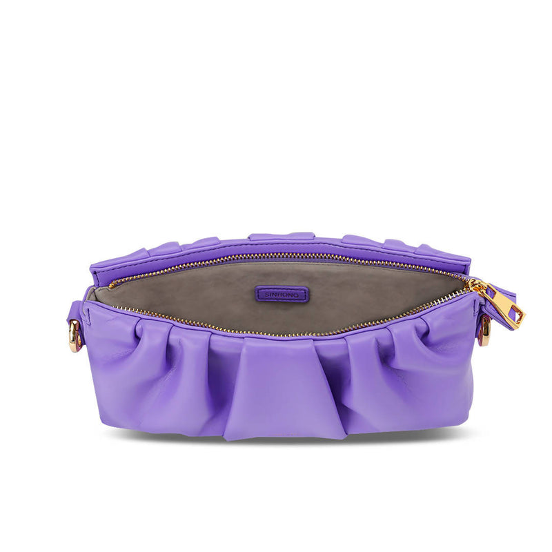 Evelyn Shoulder Bag - Purple - Space to Show