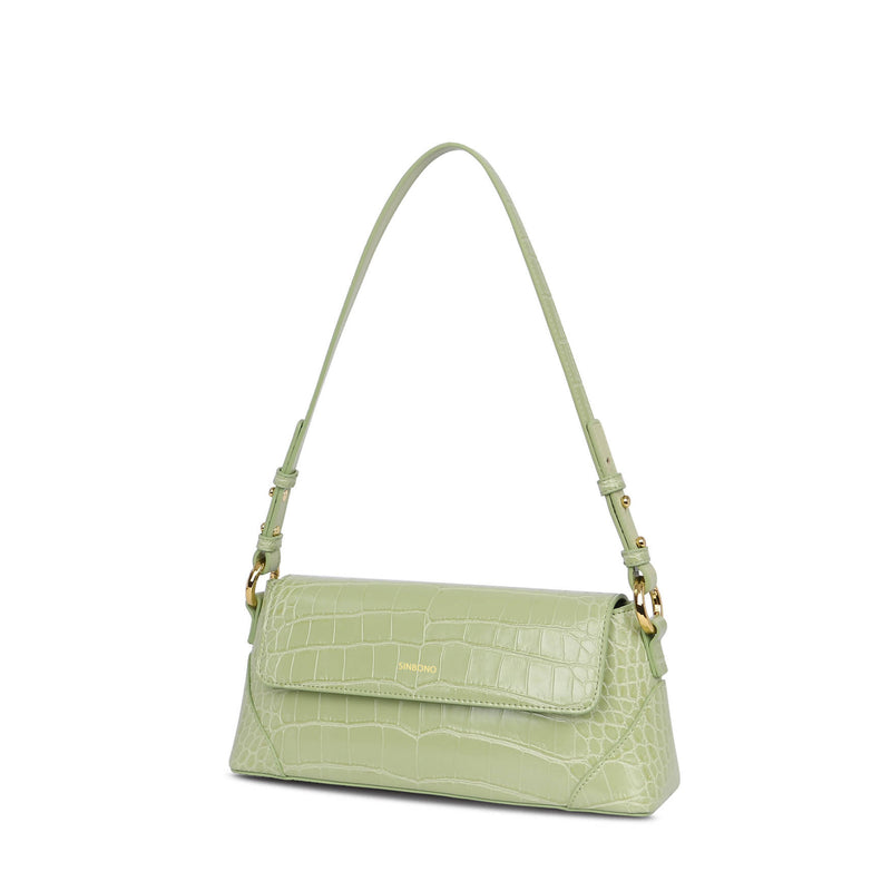 Amelia Shoulder Bag - Sage Green - Space to Show