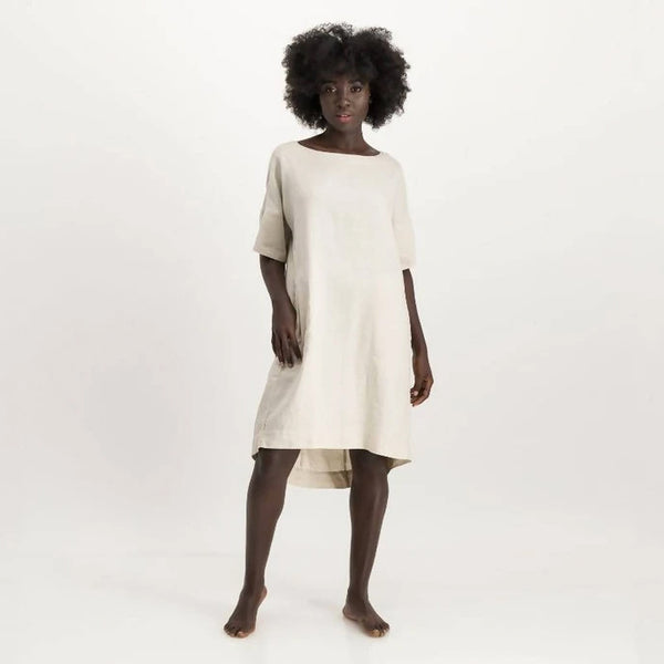 LUNAR karen dress - natural - Space to Show