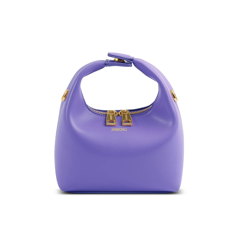 Vienna Top Handle Crossbody Bag - Purple - Space to Show