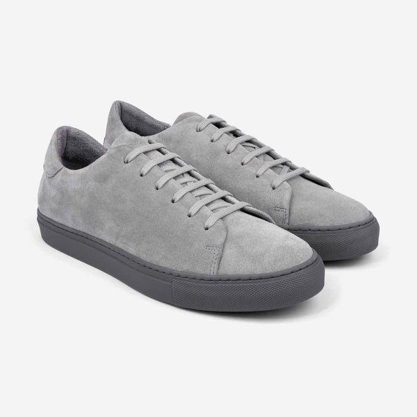 Suede Sneakers Grey - Umberto - Space to Show