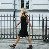 Patti White Cotton Dress - Space to Show