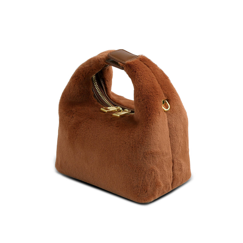 Vienna Top Handle Crossbody Bag - Toffee - Space to Show