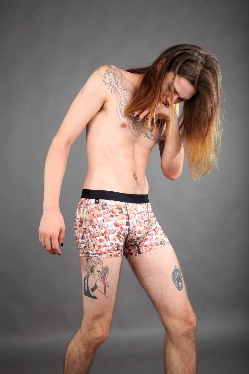 Men's boxer briefs / No.: UN16004 / Design title: sexy you - Space to Show