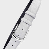 Handmade Leather Belt Grey - Norberto - Space to Show