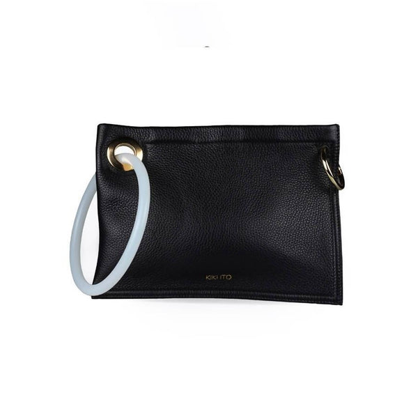 Link Black/White Clutch - Space to Show