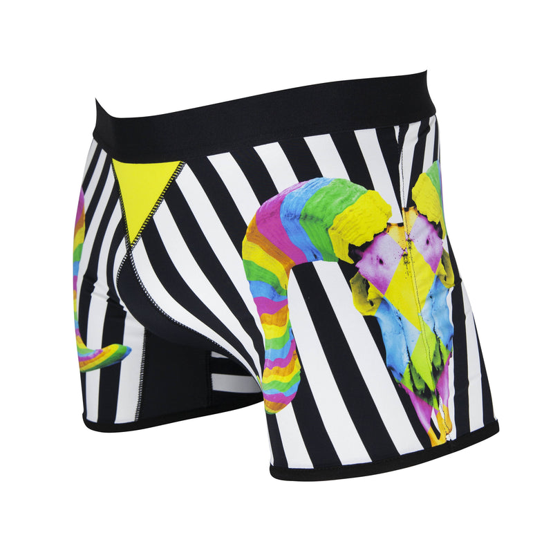 Men's boxer briefs / No.: UN16047 / Design title: psychedelic bull - Space to Show