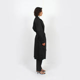 Raglan Trench Jacket : Black - Space to Show