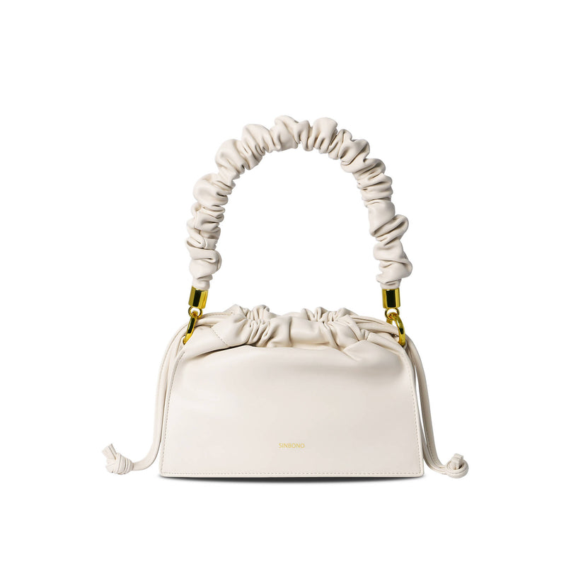 Drawstring Handbag - Ivory - Space to Show