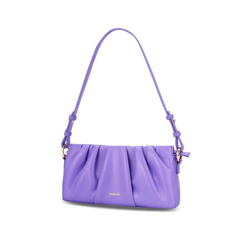 Evelyn Shoulder Bag - Purple - Space to Show