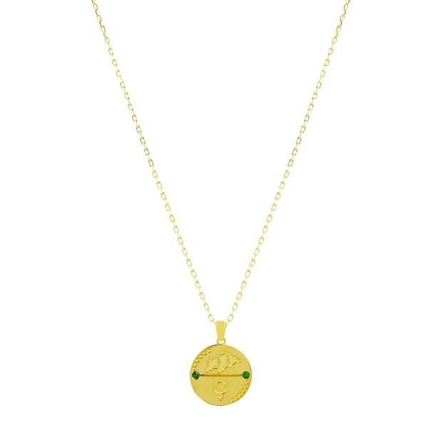 TAURUS ZODIAC NECKLACE - Space to Show