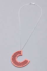 'C' Statement Pendant + Chain - Space to Show