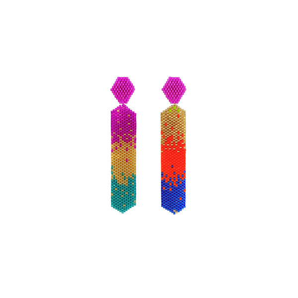 Aretes Haiku Difuminados - Space to Show