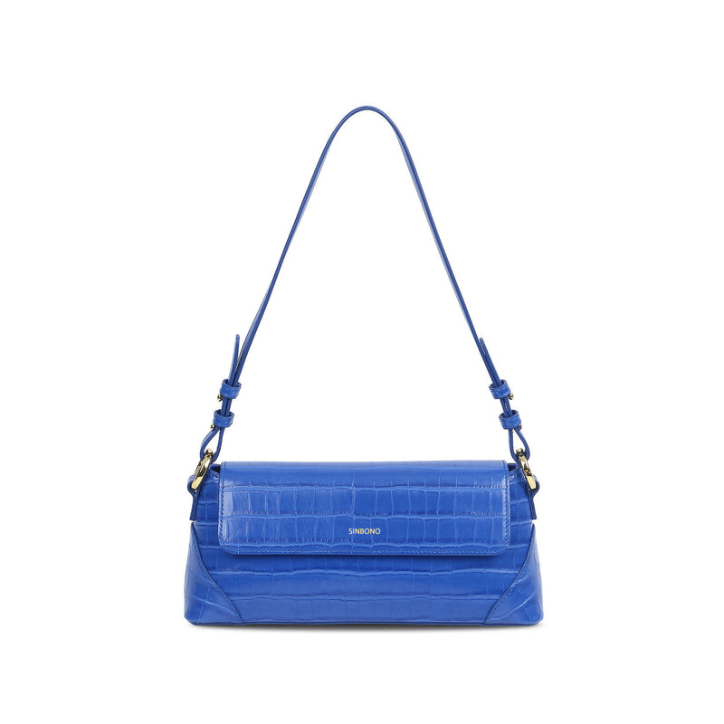 Amelia Shoulder Bag - Classic Blue - Space to Show