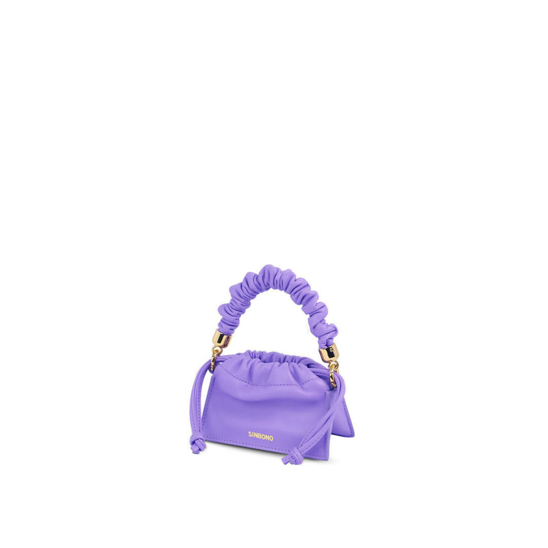 Mini Drawstring Handbag - Purple - Space to Show