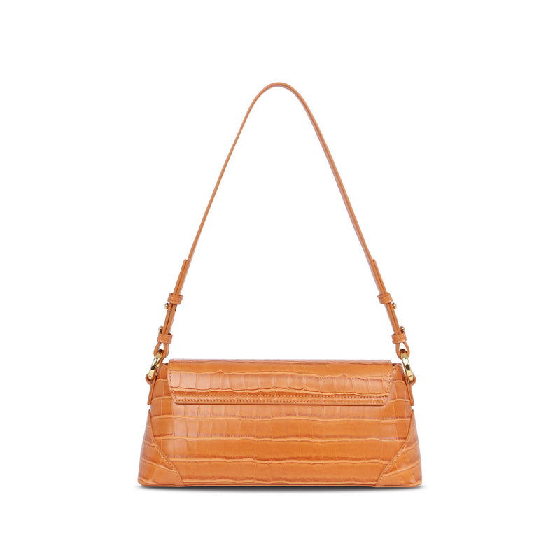 Amelia Shoulder Bag - Orange - Space to Show