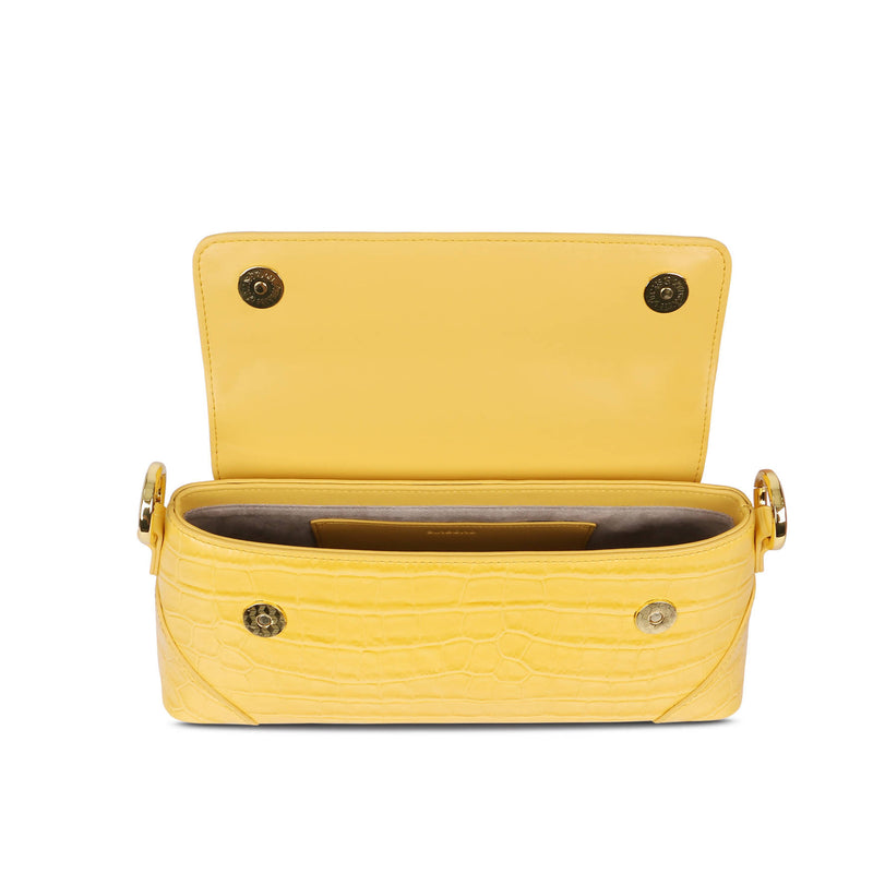 Amelia Shoulder Bag - Yellow - Space to Show