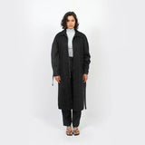 Raglan Trench Jacket : Black - Space to Show