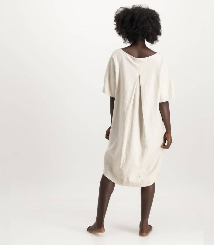 LUNAR karen dress - natural - Space to Show