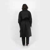 Raglan Trench Jacket : Black - Space to Show