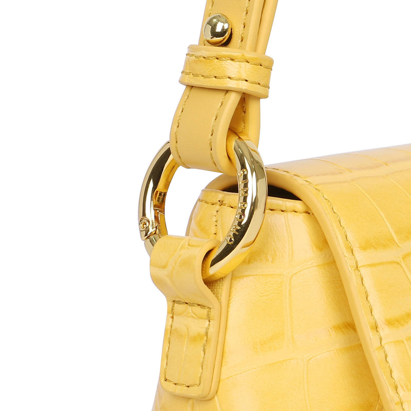 Amelia Shoulder Bag - Yellow - Space to Show