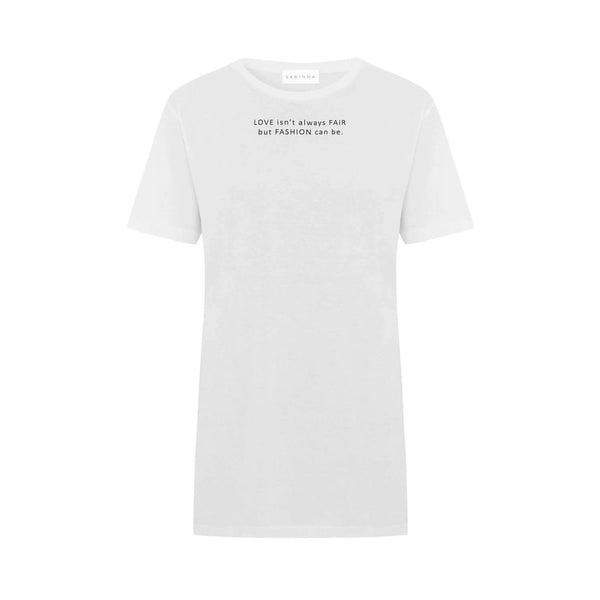 Love Fair Fashion T-shirt White - Space to Show