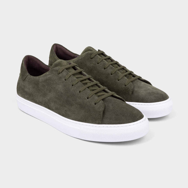 Suede Sneakers Green - Giuseppe - Space to Show