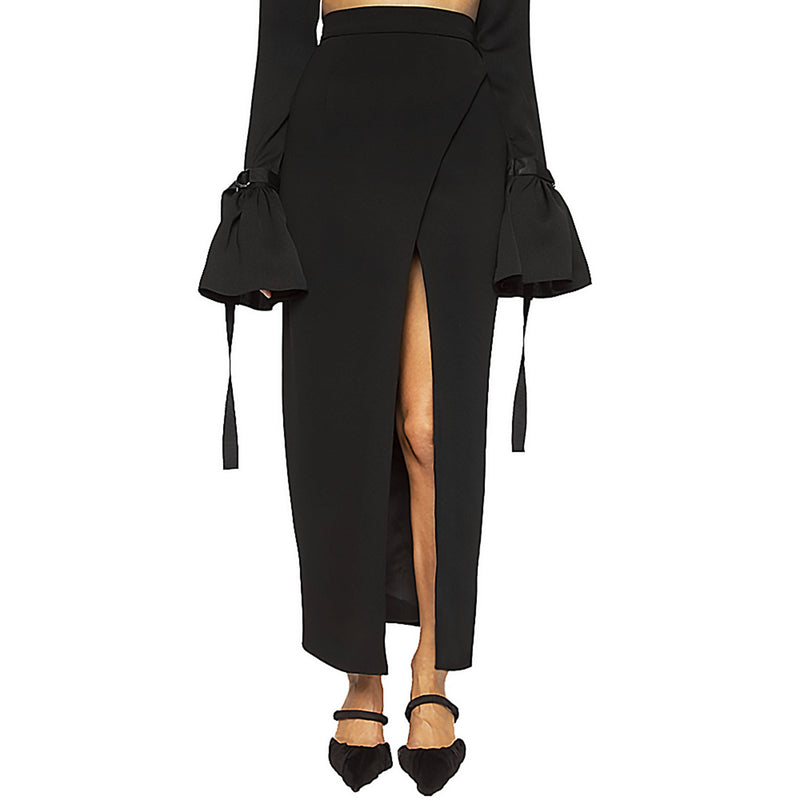 ZANE: High Waist Ankle Length Skirt - Space to Show
