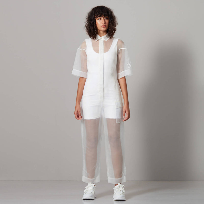 Sheer Jumpsuit - Space to Show