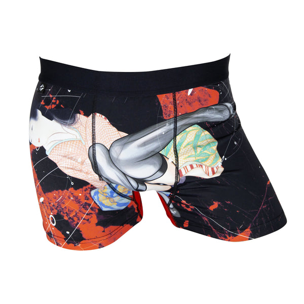 Men's boxer briefs / No.: UN18014 / Design title: geisha - Space to Show